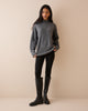 Black High Waist Ponte Leggings