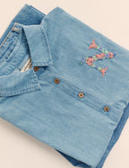 MakeBox Floral Letter Embroidery Kit