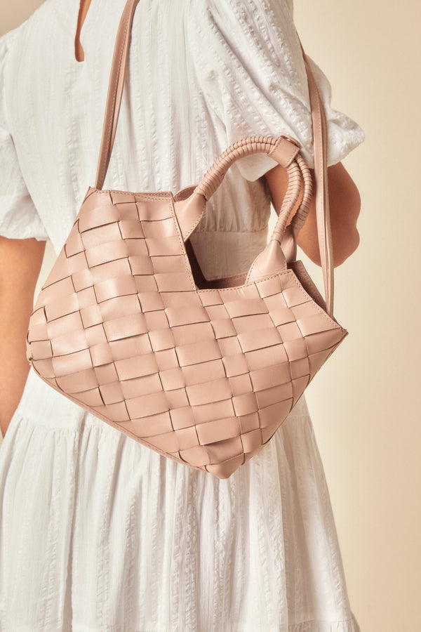 Taupe Aleo Cabas Mini Bag