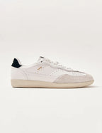 Alohas Grey Black Leather Trainers