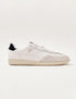Alohas Grey Black Leather Trainers