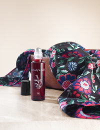 Scarf & Perfume Rollerball Set