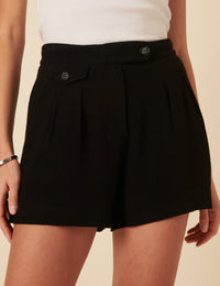 Black Audrey Tailored Shorts