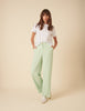 Mint Marion Green Straight Leg Trousers