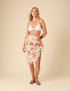 White Floral Sarong