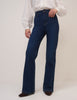 Dark Blue High Rise Mayfair Bootcut Jeans