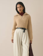 Cream  Chunky Knit Jumper