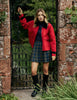 Red Short Freddie Barn Jacket