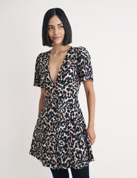 Leopard Print Ellen Mini Dress