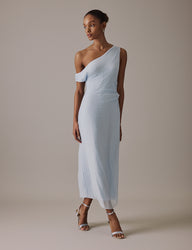 Soft Blue Bridesmaid Dresses