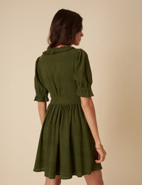 Khaki Flossie Mini Dress