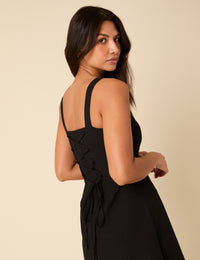 Black Florence Mini Dress