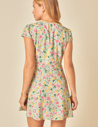 Petite Ditsy Floral Avery Mini Dress