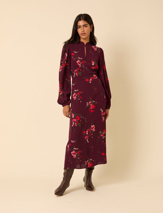 mila asymmetric midi dress The Mila Midi Dress  Azalia Fashion