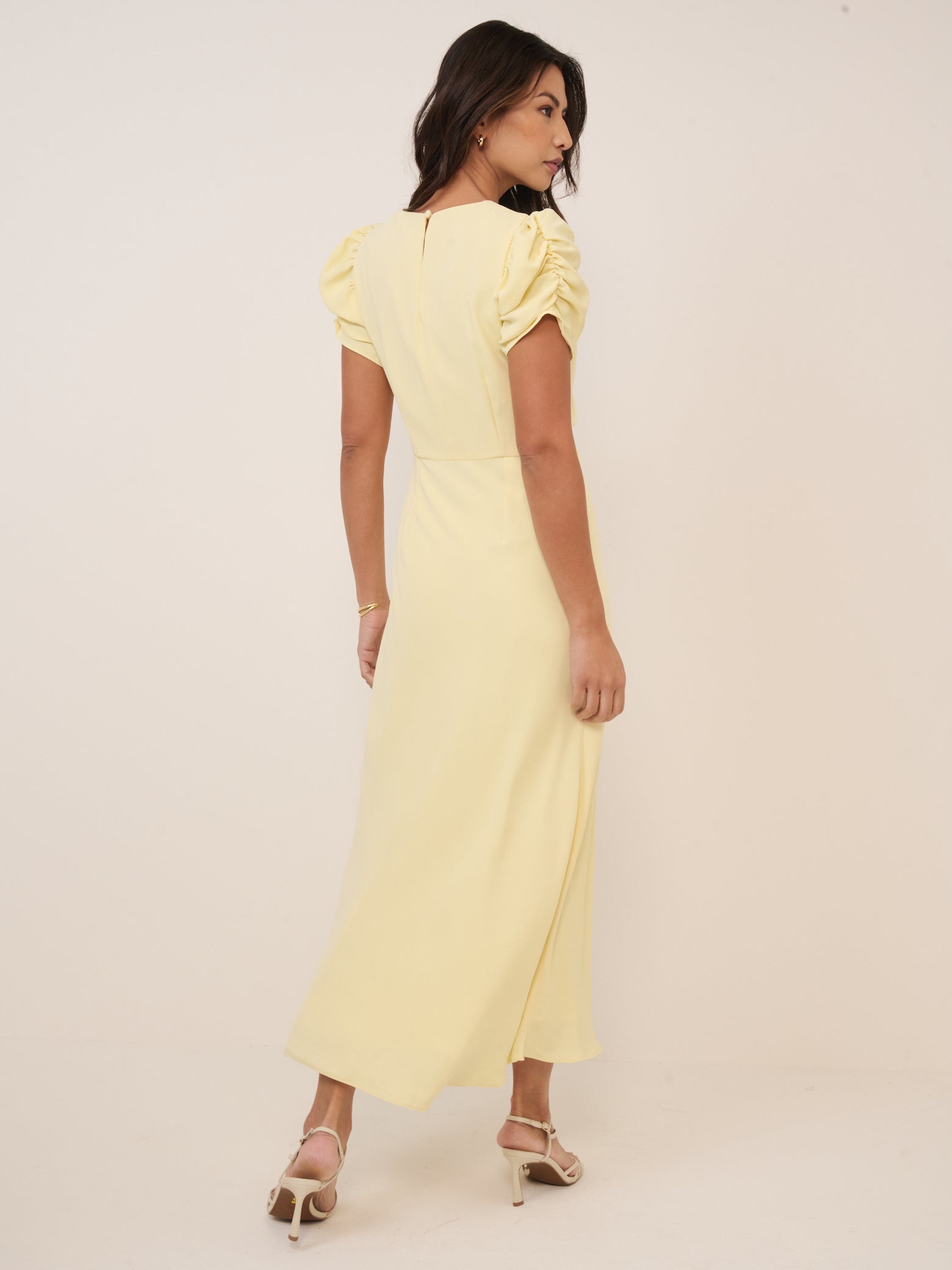 kimchi blue kristin button front drop waist midi dress Kristin Button Front Midi Dress