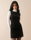 Black Cord Vicky Cord Mini Dress