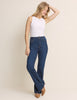Dark Blue High Rise Mayfair Bootcut Jeans