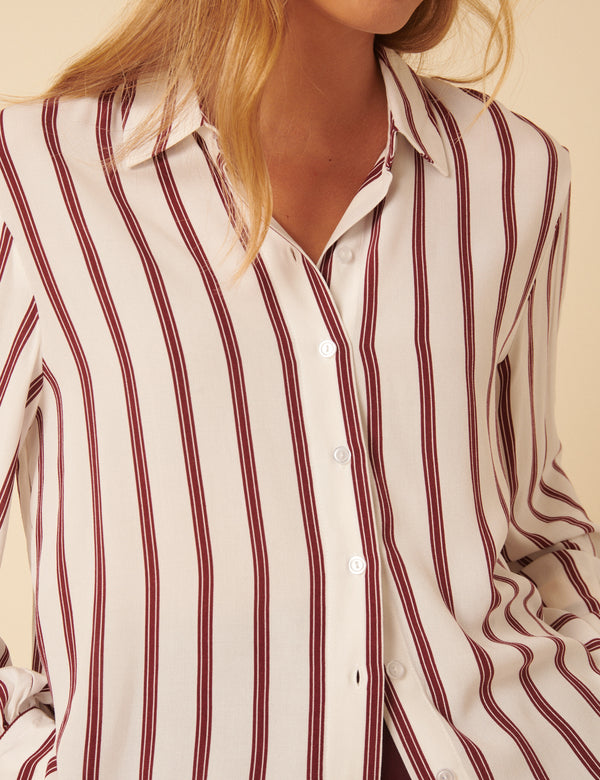 Red Striped Shirt