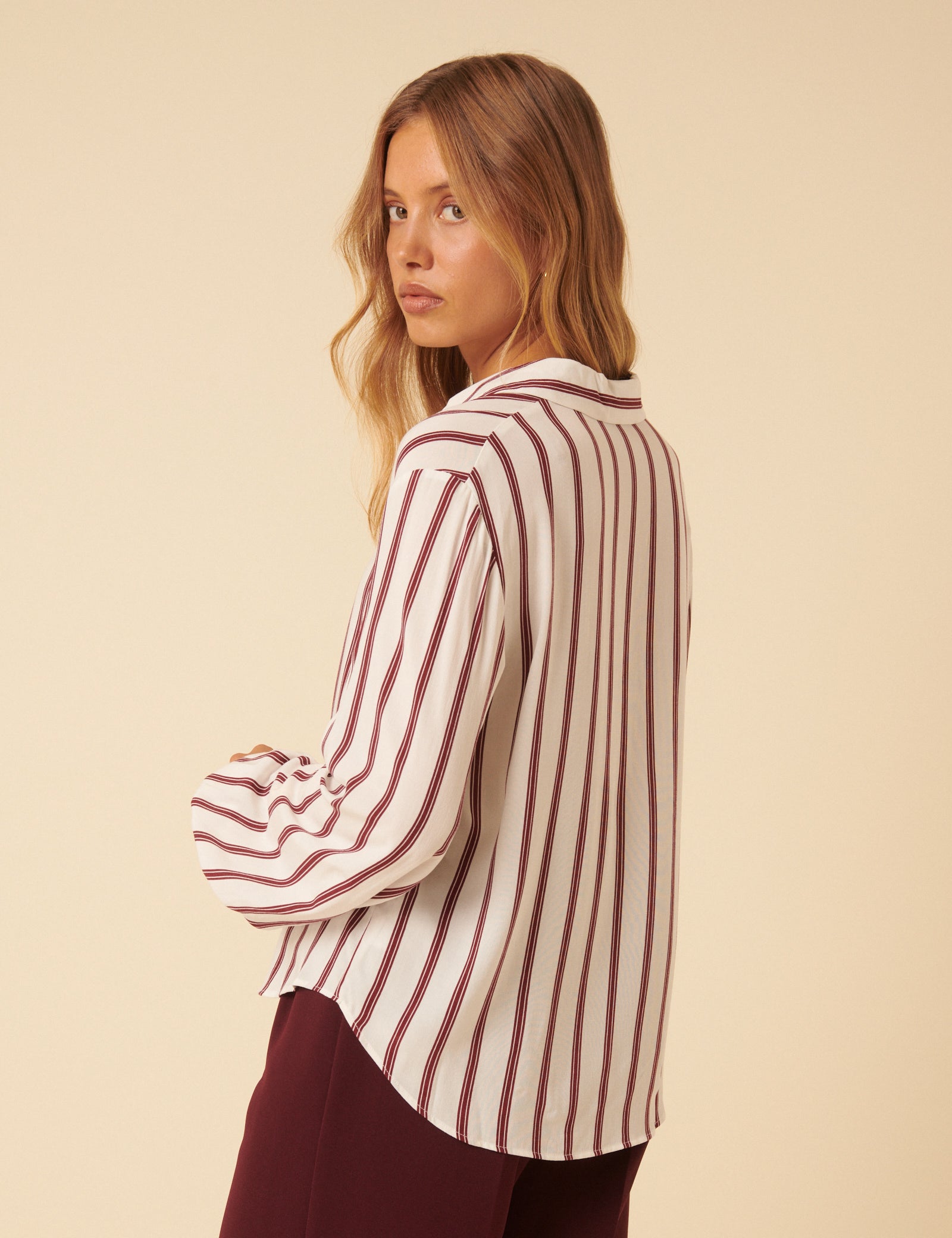 Red Striped Shirt