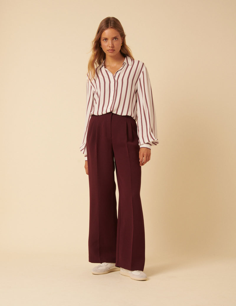Red Striped Shirt