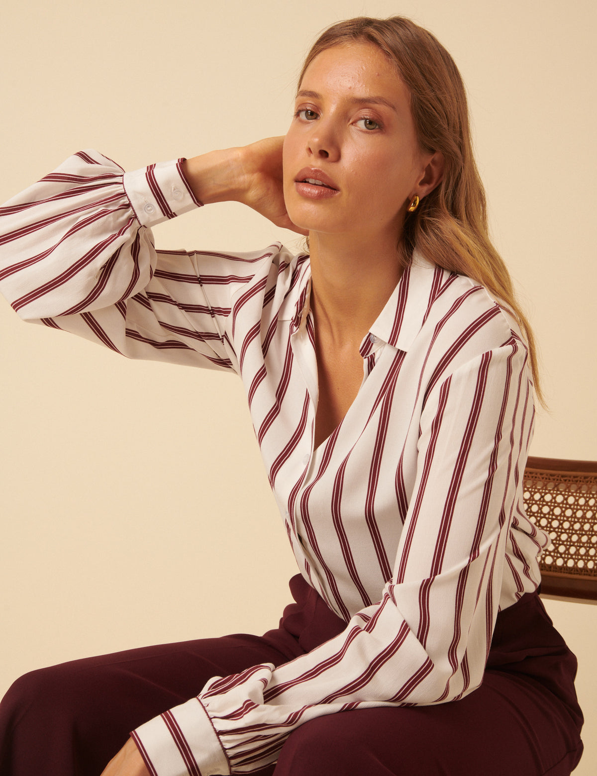 Red Striped Shirt