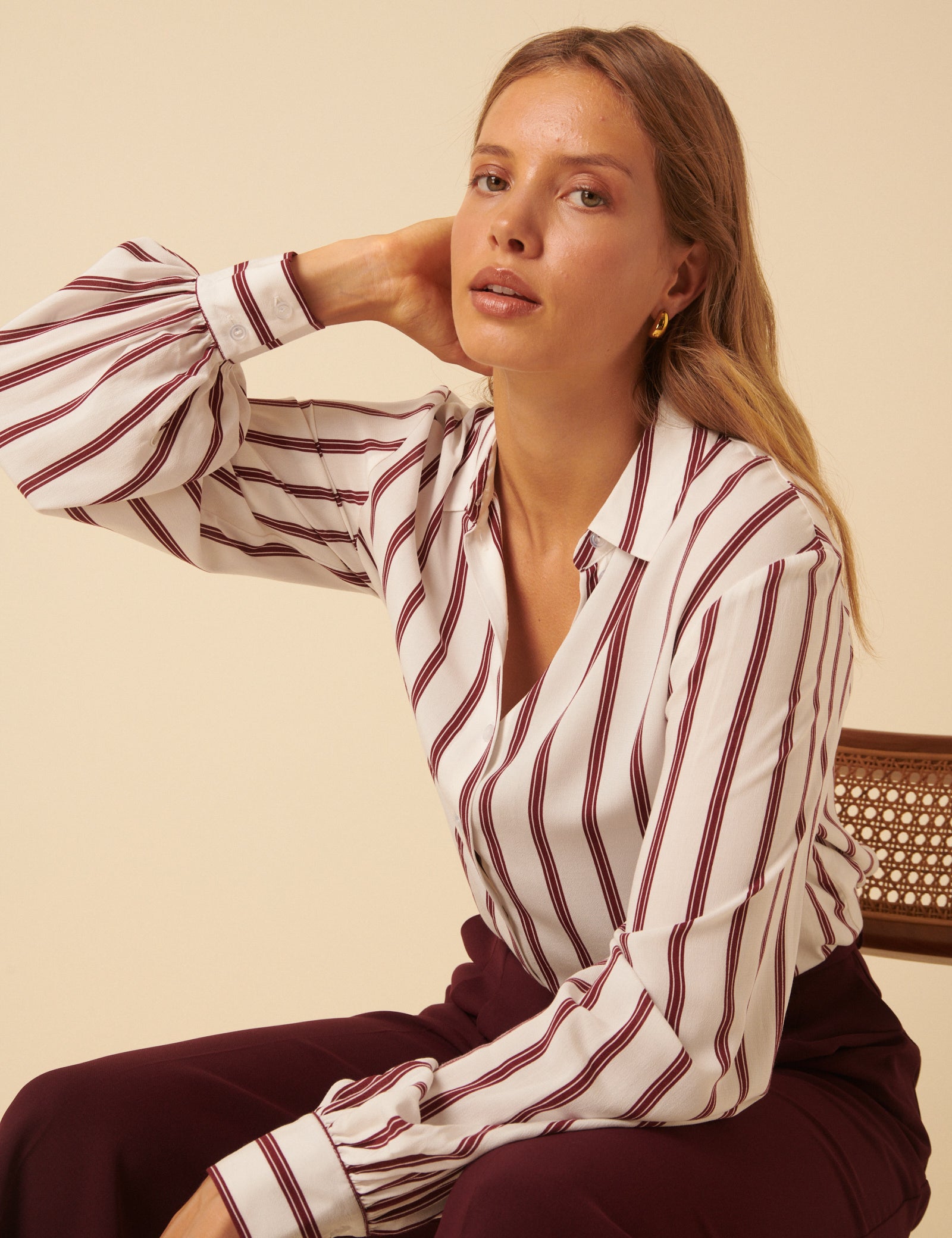 Red Striped Shirt