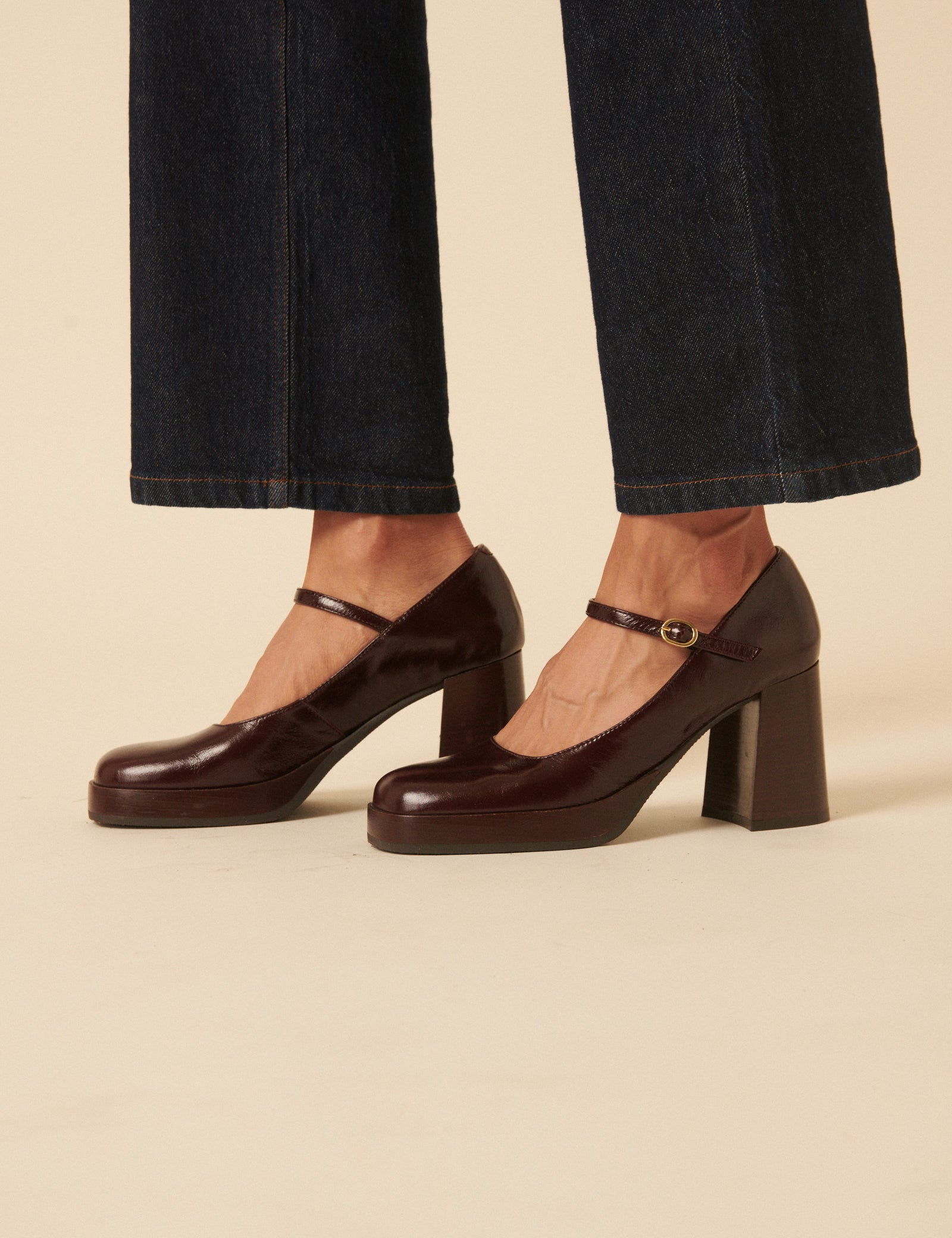 Burgundy Mary Jane Heels Burgundy Mary Jane Heels