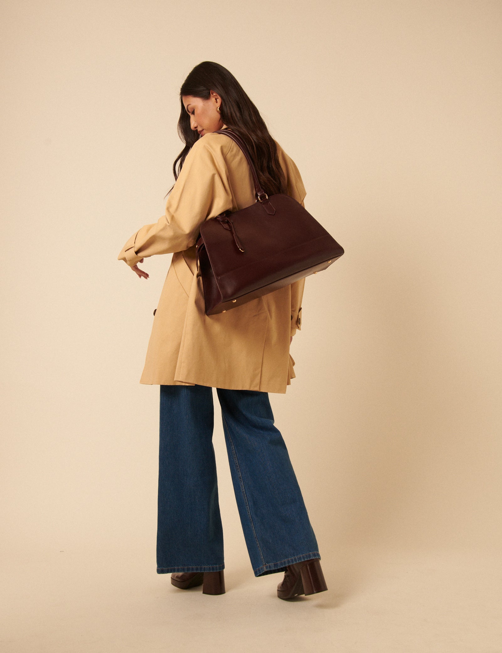 Burgundy Leather Doctors Bag