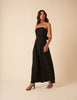 Petite Wide Leg Bandeau Rory Jumpsuit