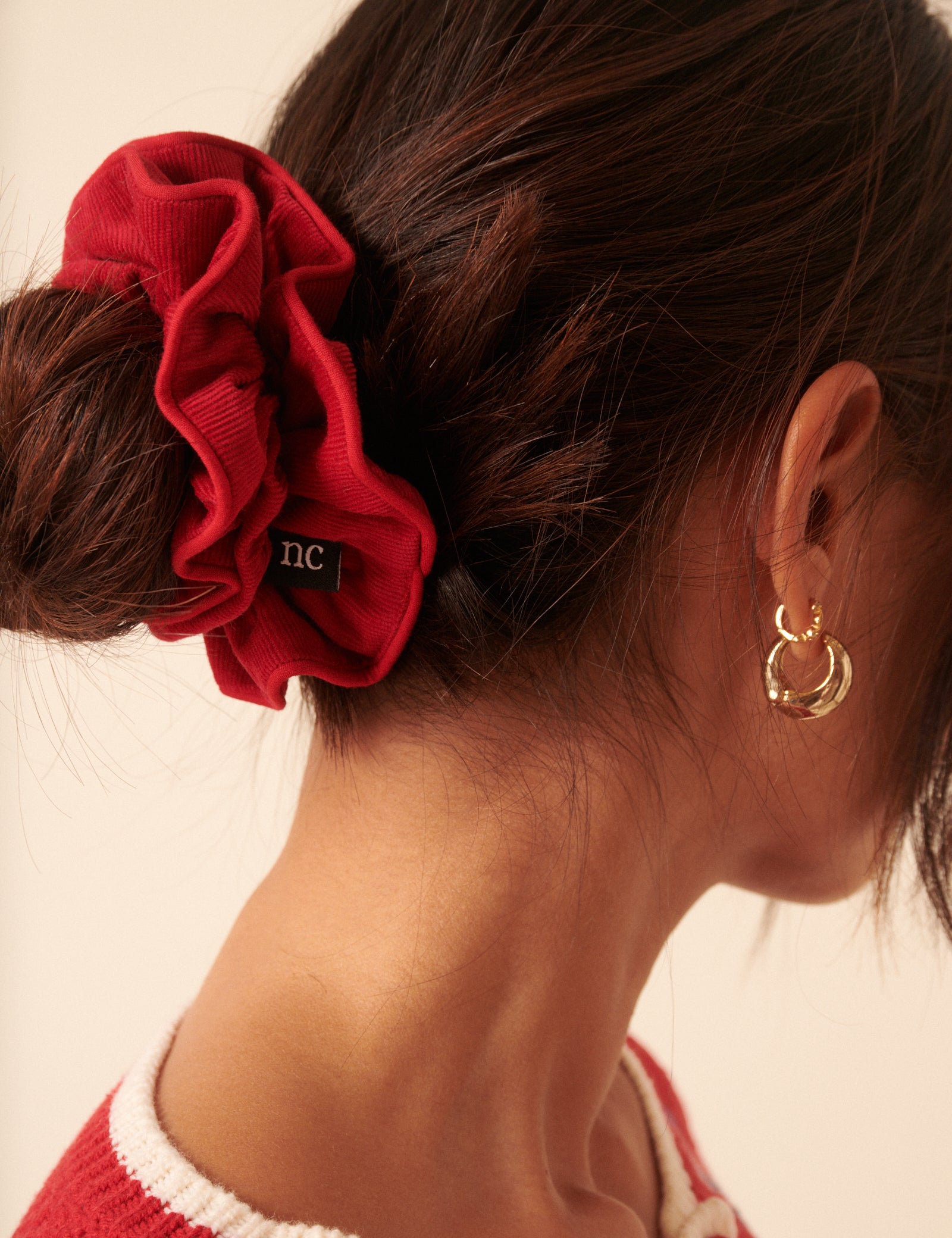 Red Cord Scrunchie