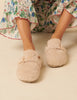 Genuins Cream Sheepskin Slippers