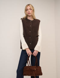 Brown Borg Gilet