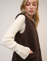 Brown Borg Gilet