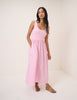 Pink Colorado Midi Dress
