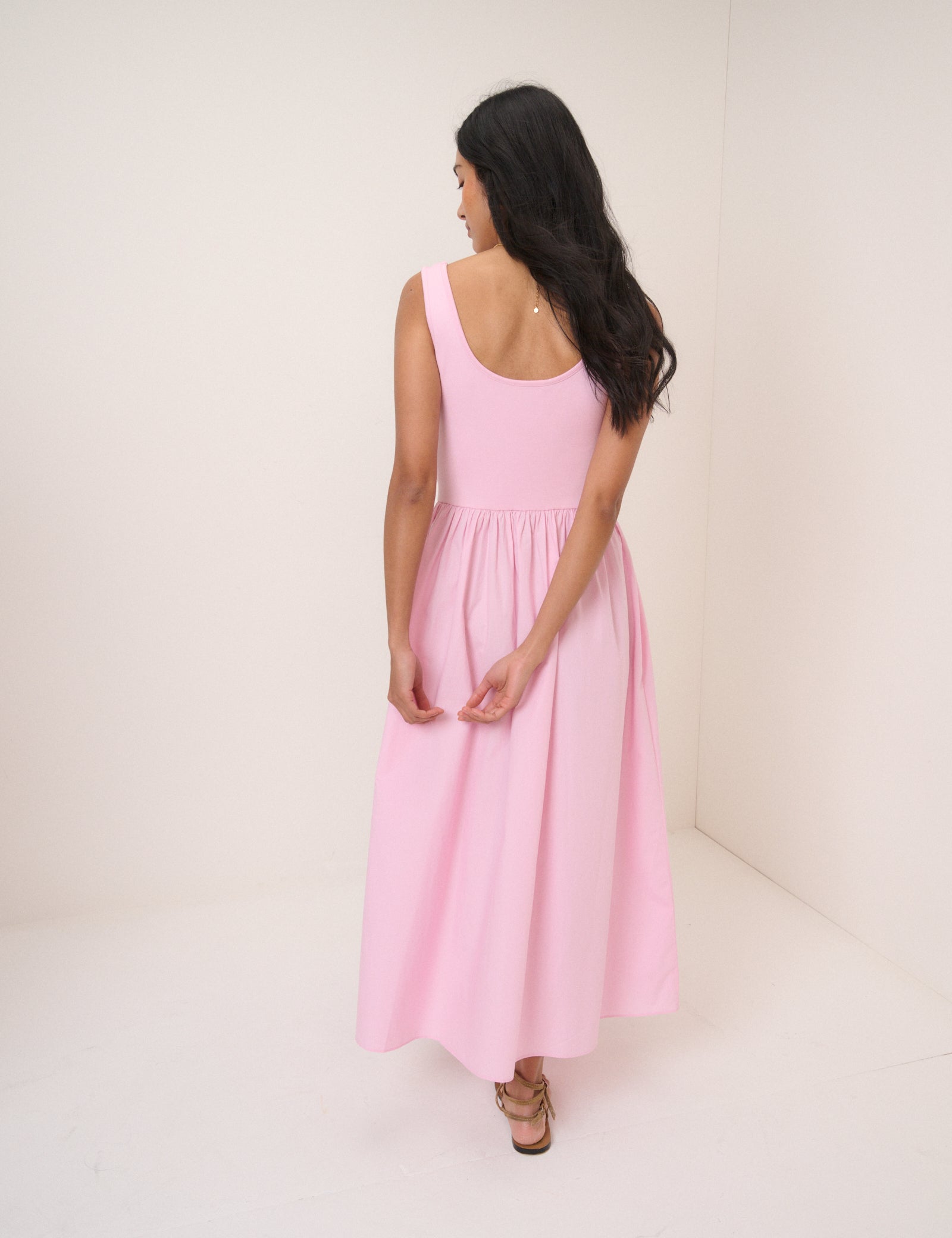 Pink Colorado Midi Dress