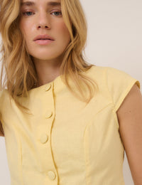 Butter Yellow Gretchen Top