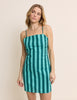 Blue Striped Palma Mini Dress