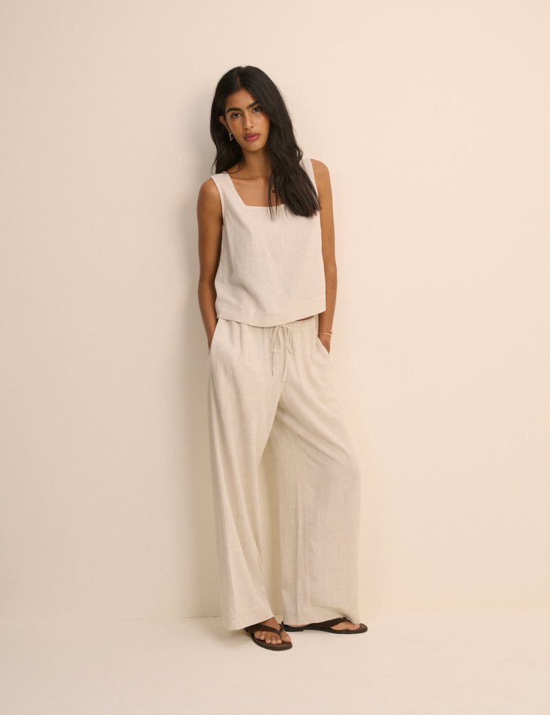 Stone Square Neck Swing Top