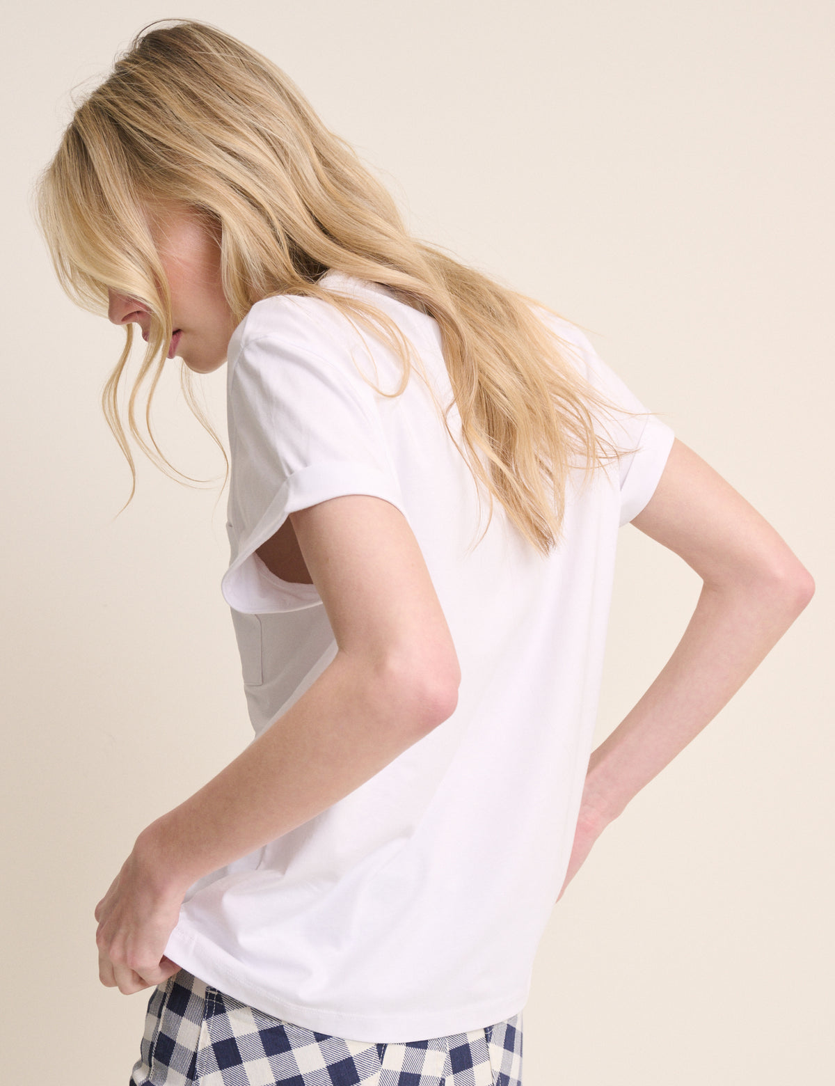 White Heart Embroidered T-Shirt