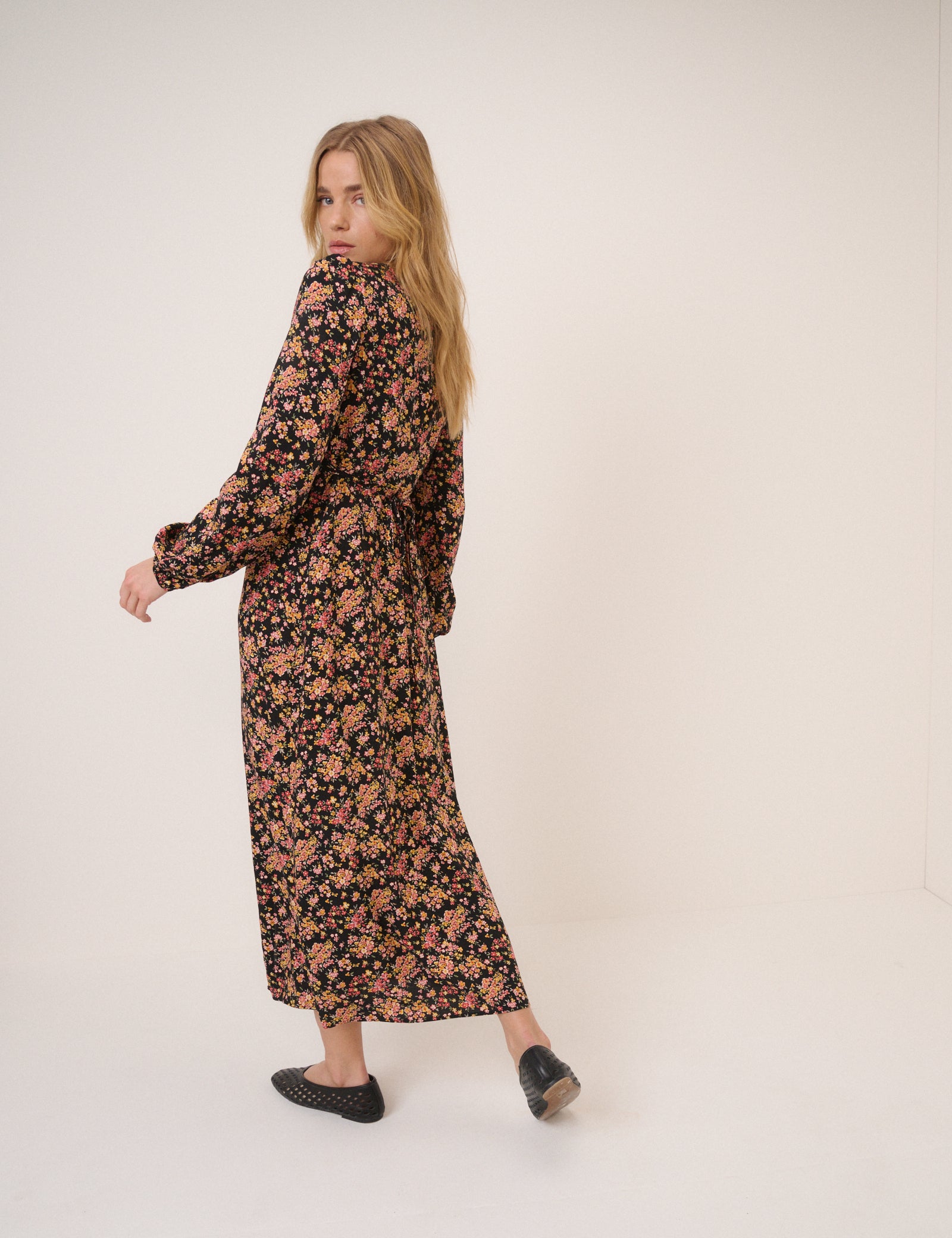 kennedy midi dress Ponte Mock Neck, Kennedy Drop Waist Midi Dress in Black, Size M, For GNO/Date Night