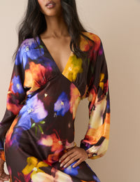 Floral Allura Midi Dress