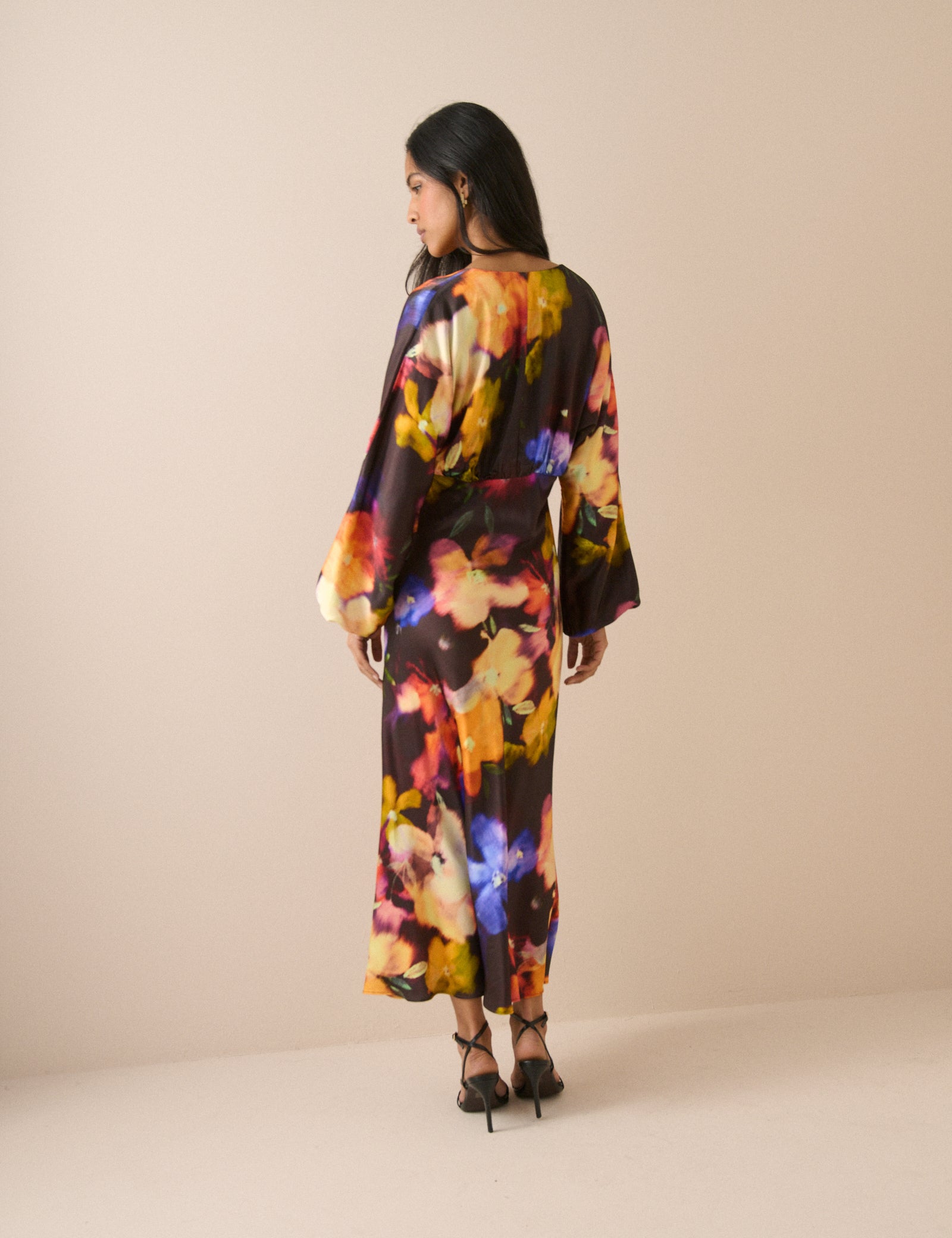 Floral Allura Midi Dress