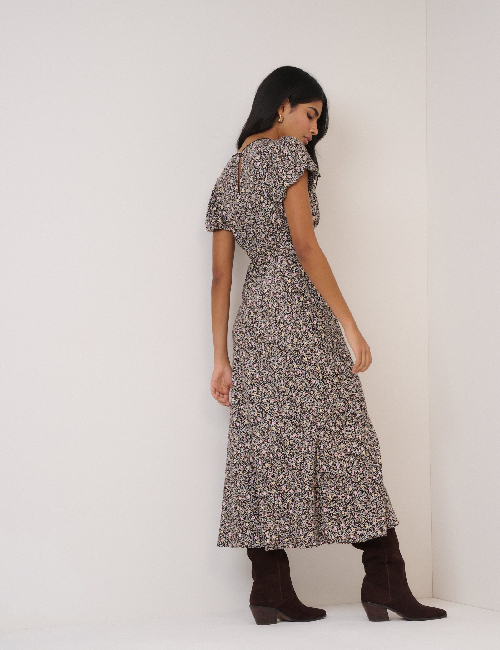 sicily midi dress Sicily Floral Midi Dress
