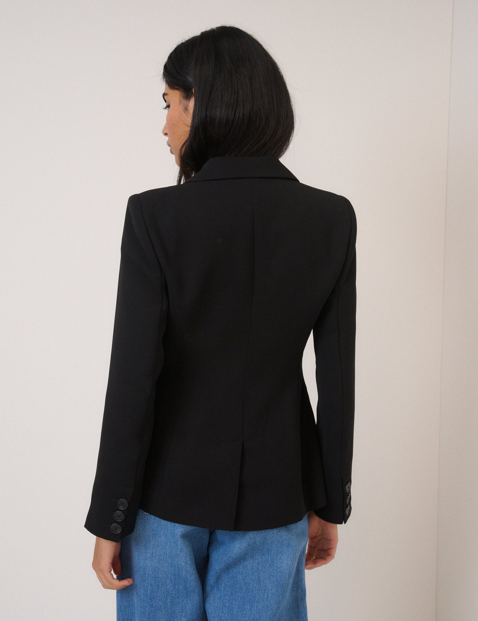 Black Cinched Blazer