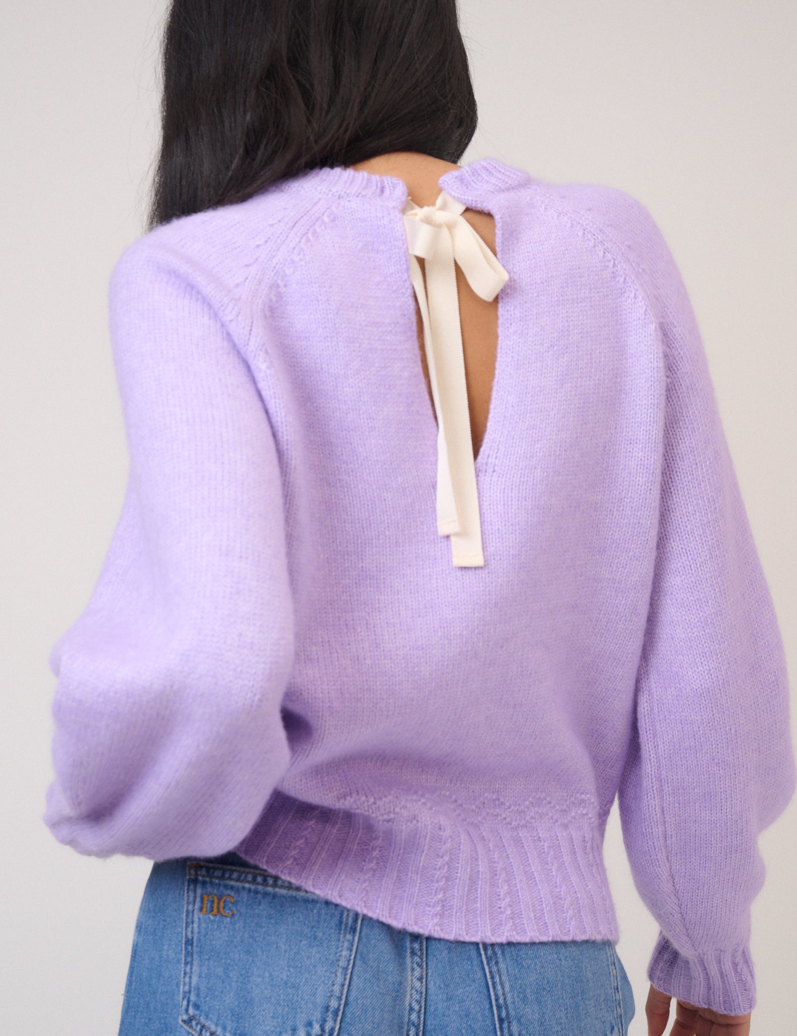 Purple Knitted Jumper