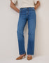 Blue Straight Leg Hoxton Jeans