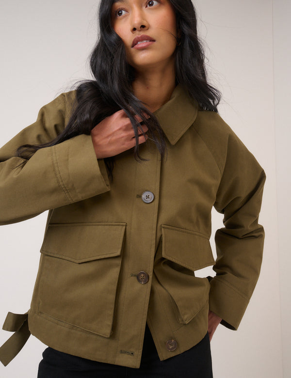 Khaki Utility Jacket