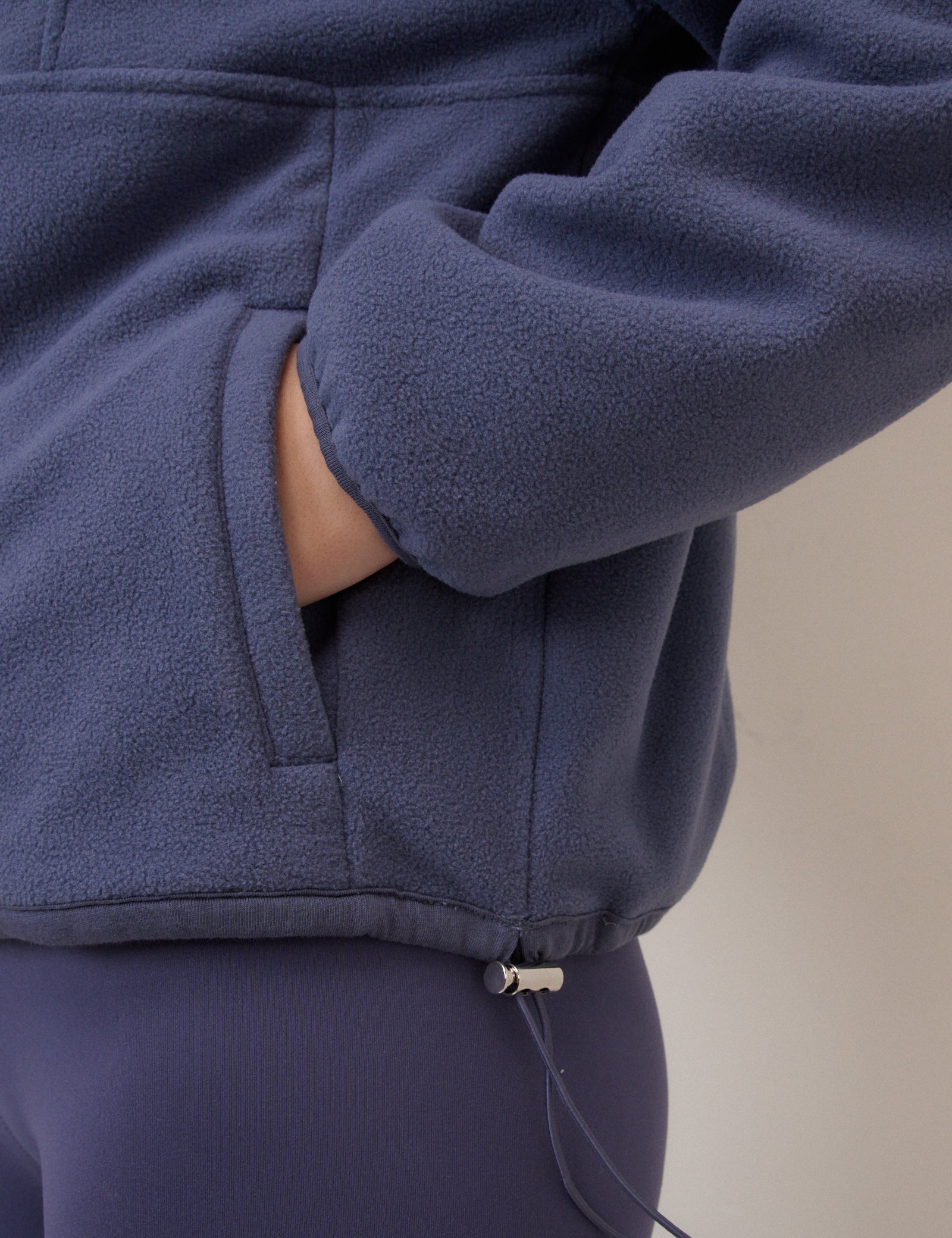 Blue Half Zip Fleece