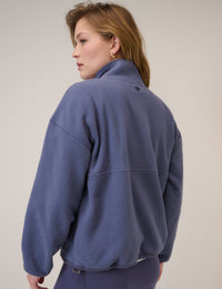 Blue Half Zip Fleece