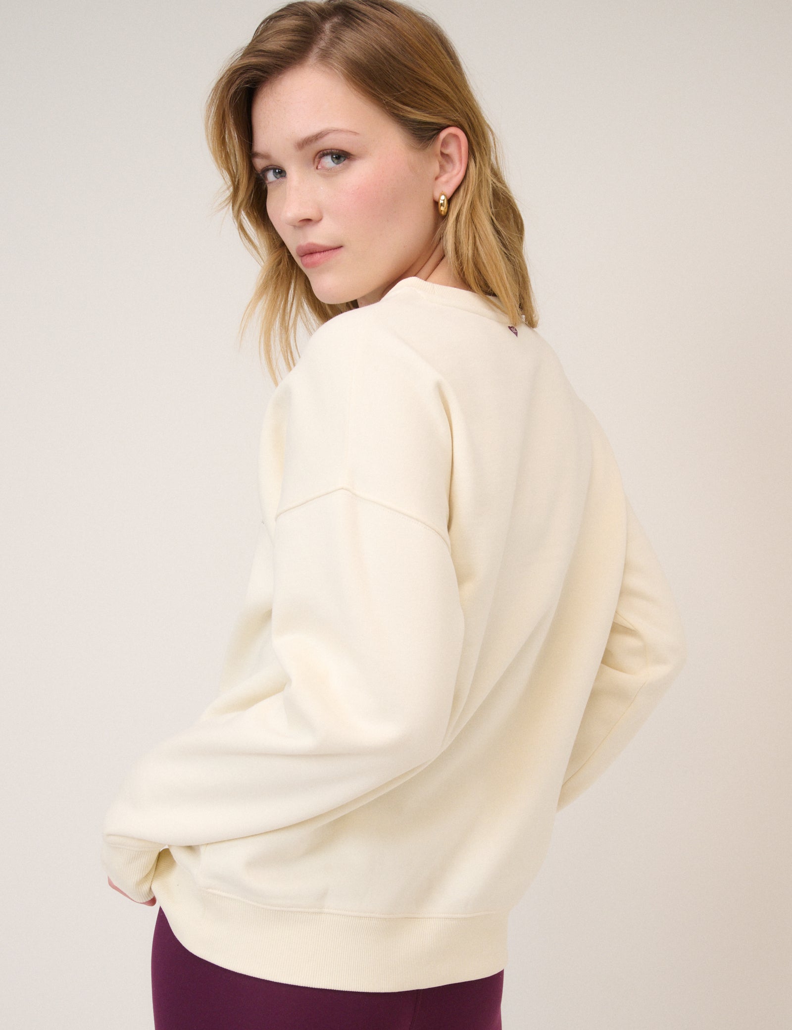 Cream Nobody's Club Sweatshirt